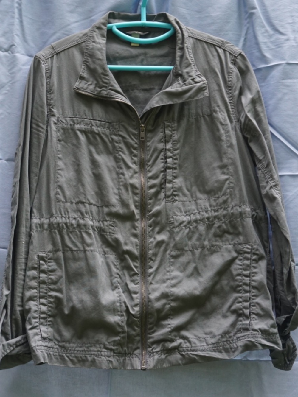 Supplies Juniors Grey Utility Jacket